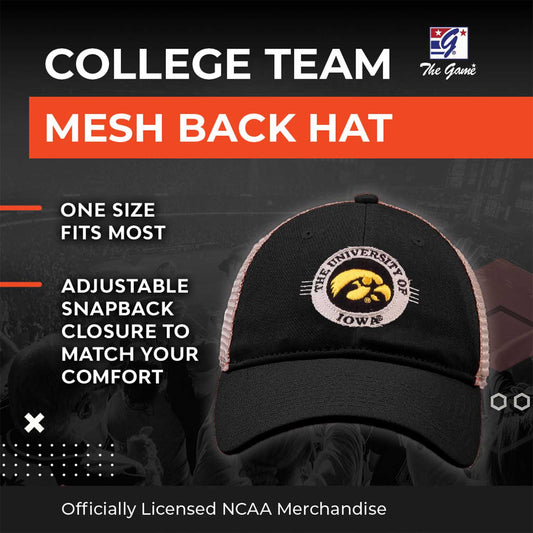 Iowa Hawkeyes NCAA Snapback - Black