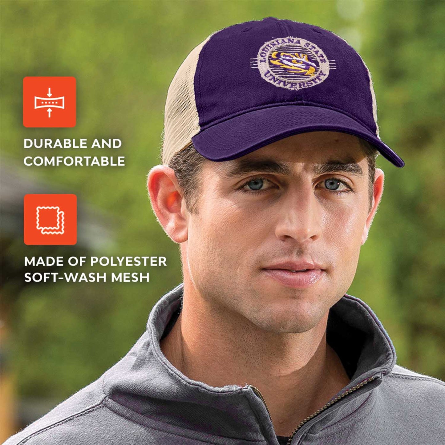 LSU Tigers NCAA Snapback - Purple