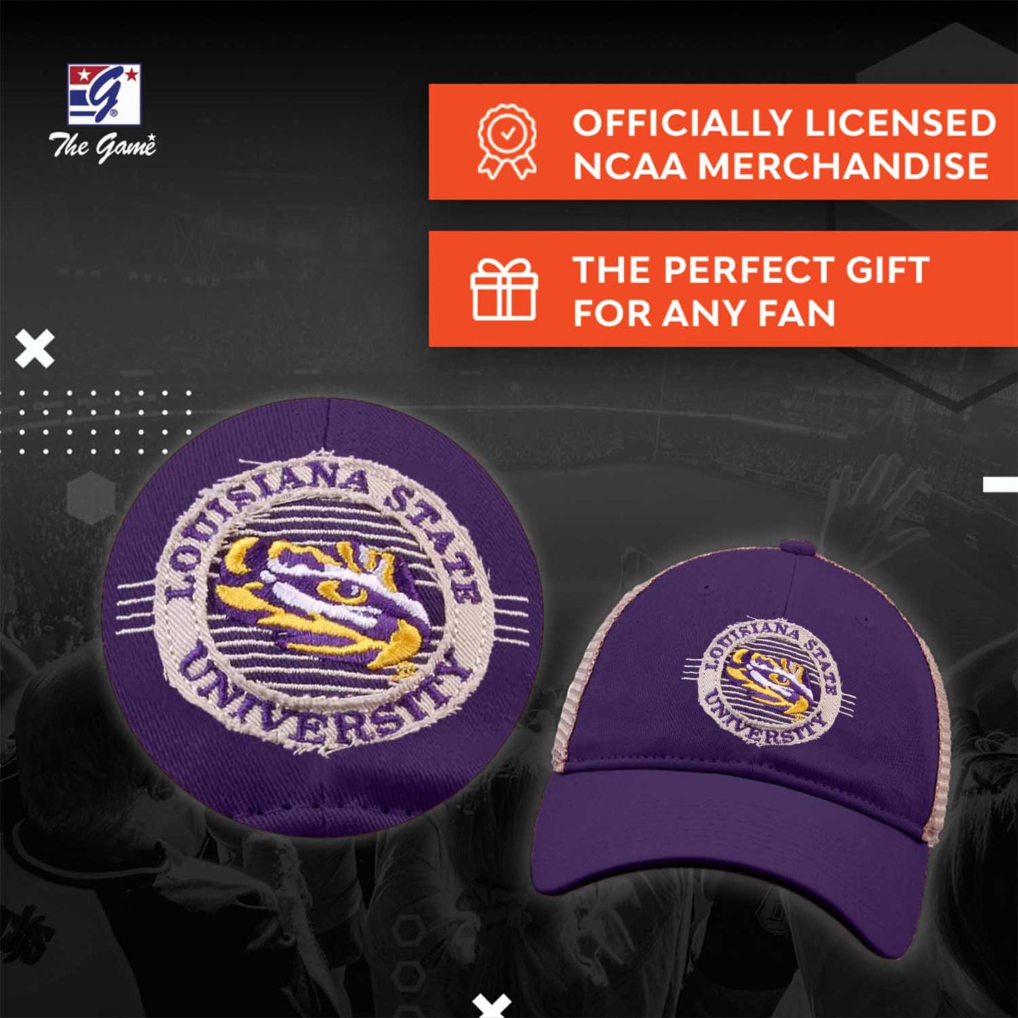 LSU Tigers NCAA Snapback - Purple