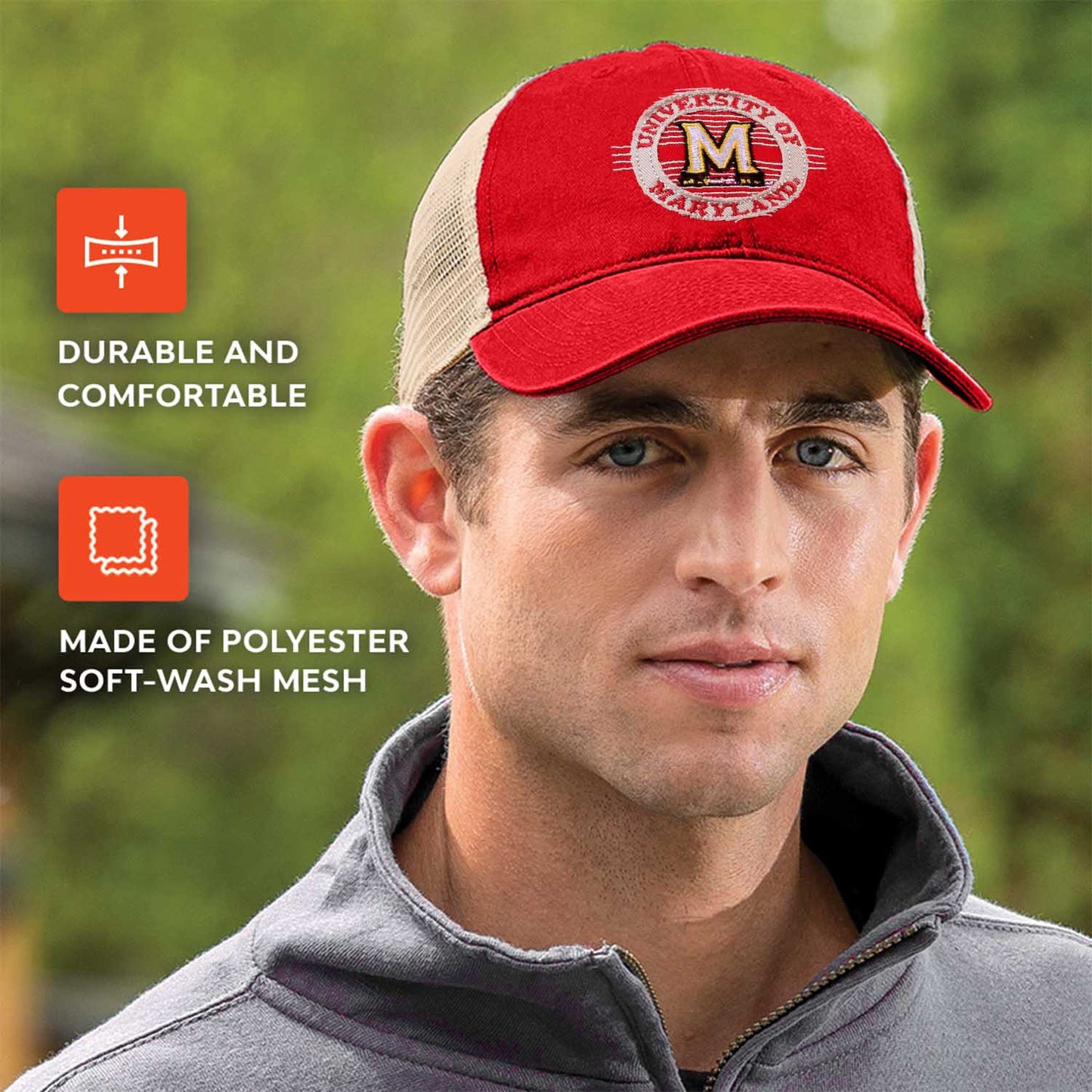 Maryland Terrapins NCAA Snapback - Red