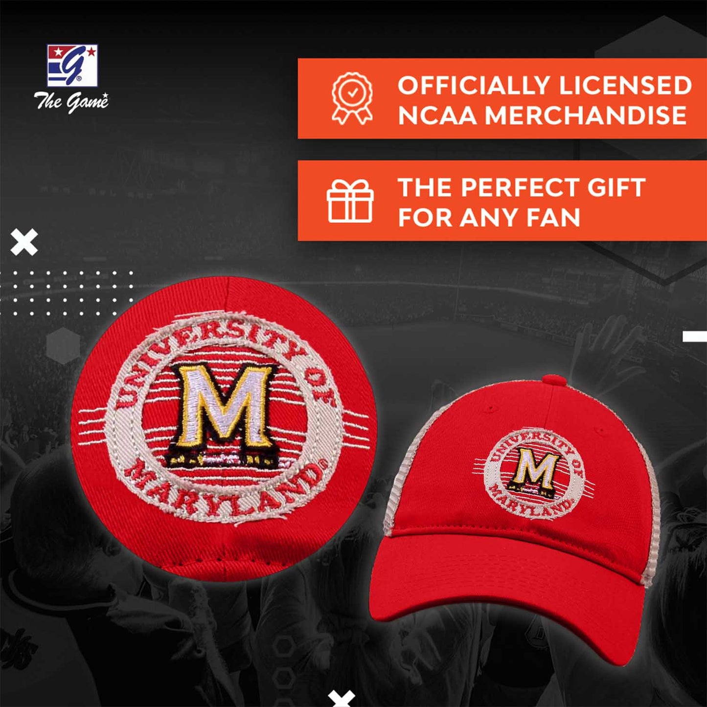 Maryland Terrapins NCAA Snapback - Red