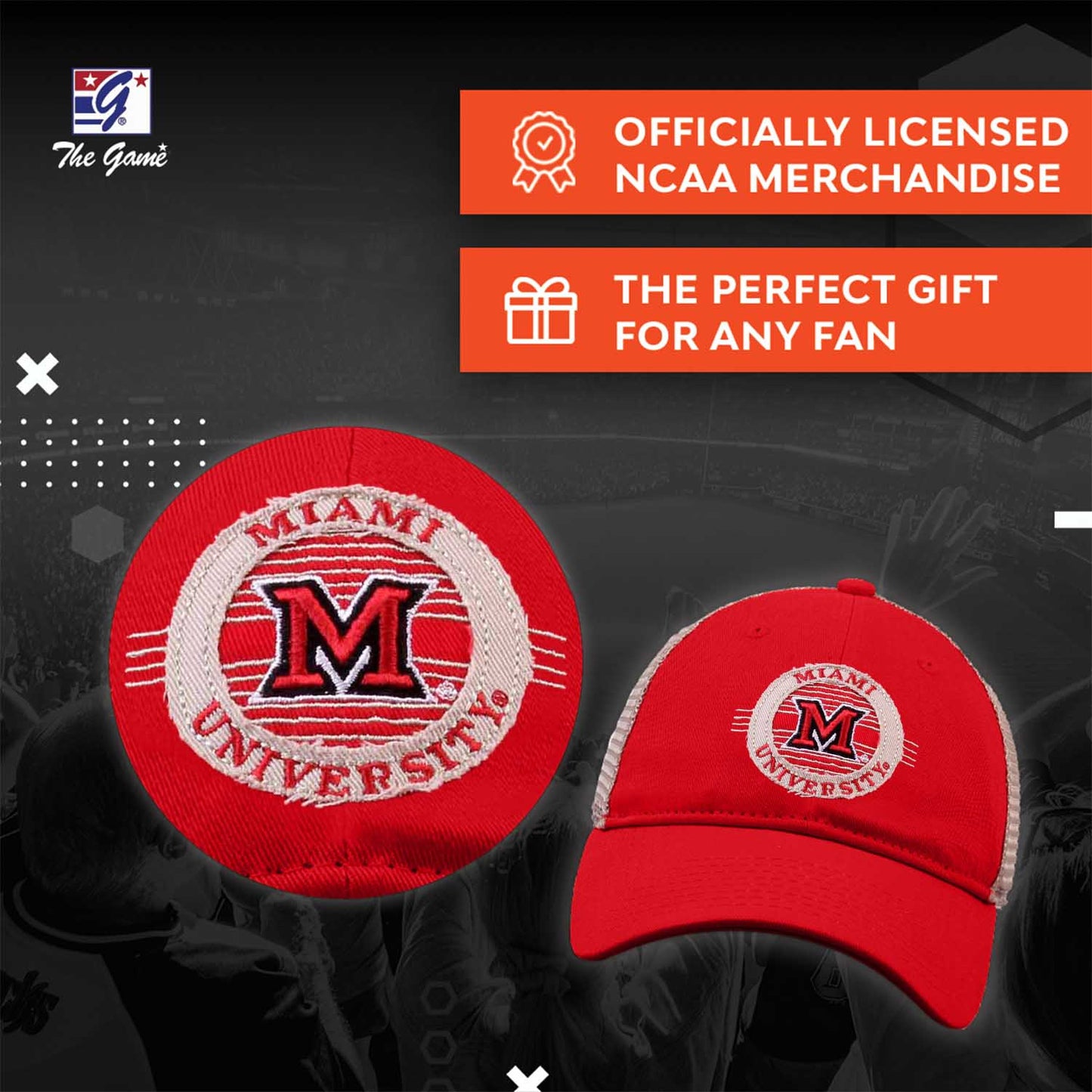 Miami Redhawks NCAA Snapback - Red