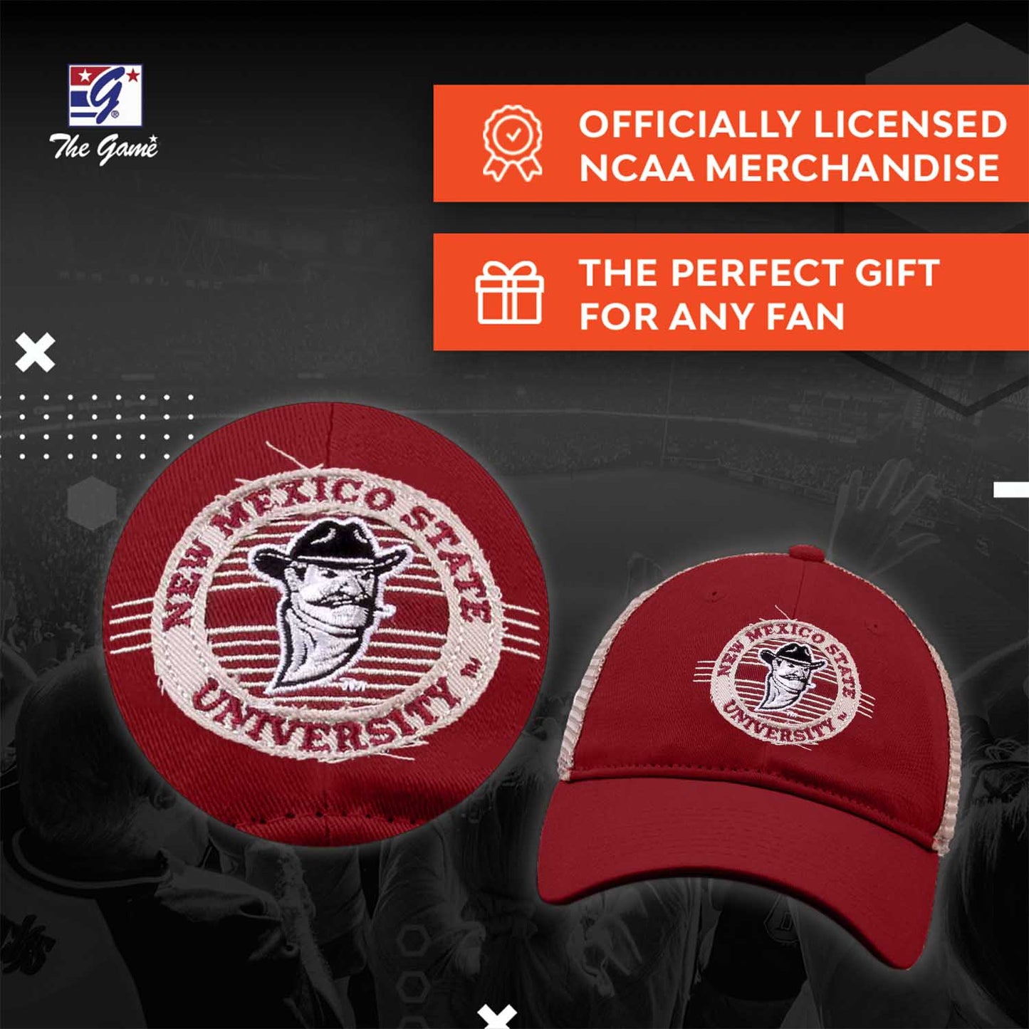 New Mexico State Aggies NCAA Snapback - Maroon