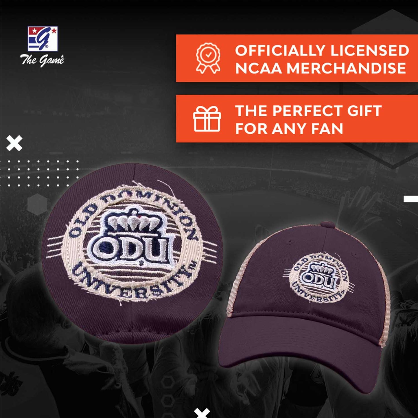 Old Dominion Monarchs NCAA Snapback - Navy