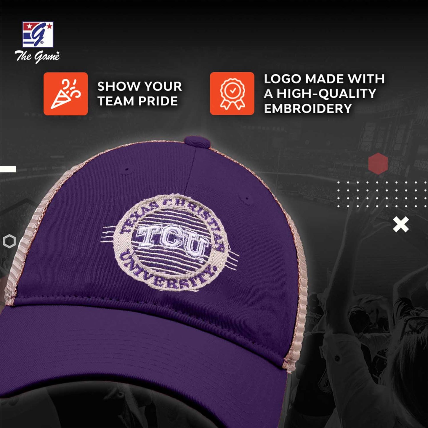 TCU Horned Frogs NCAA Snapback - Purple