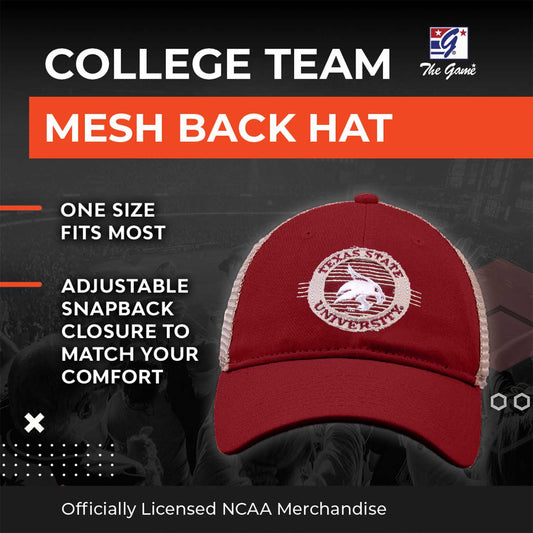 Texas State Bobcats NCAA Snapback - Maroon