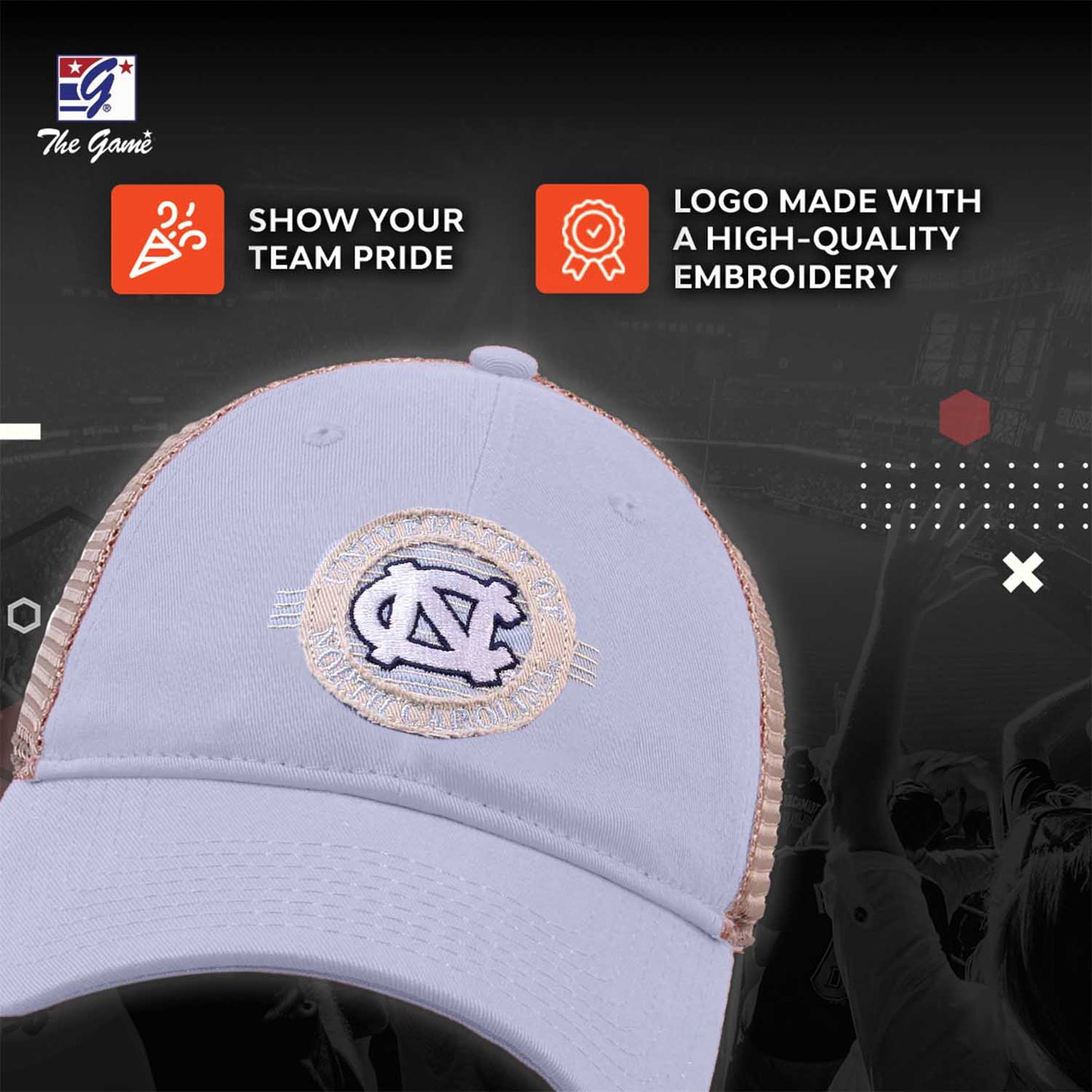 North Carolina Tar Heels NCAA Snapback - Carolina Blue