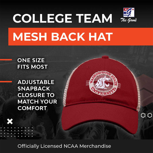 Washington State Cougars NCAA Snapback - Cardinal