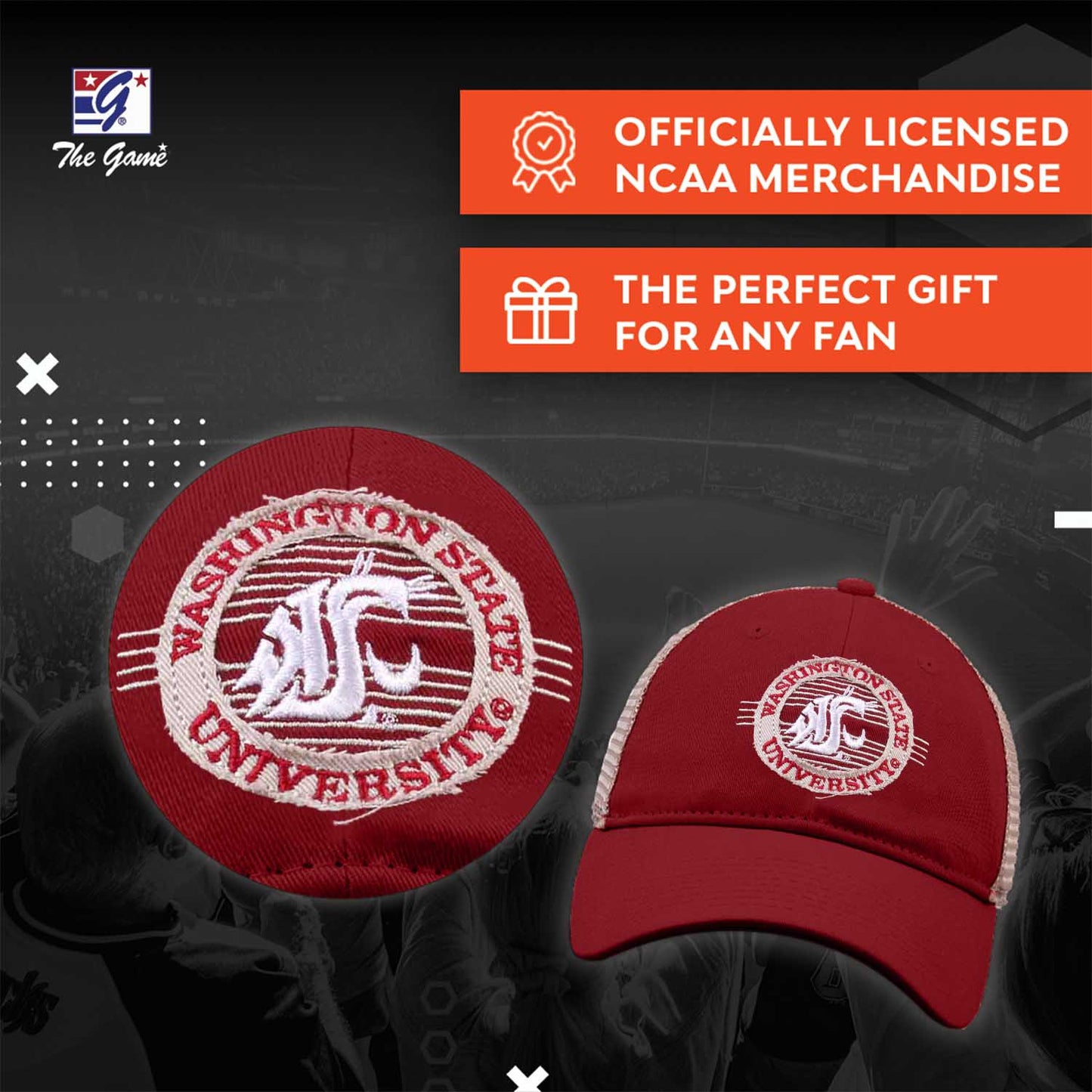 Washington State Cougars NCAA Snapback - Cardinal