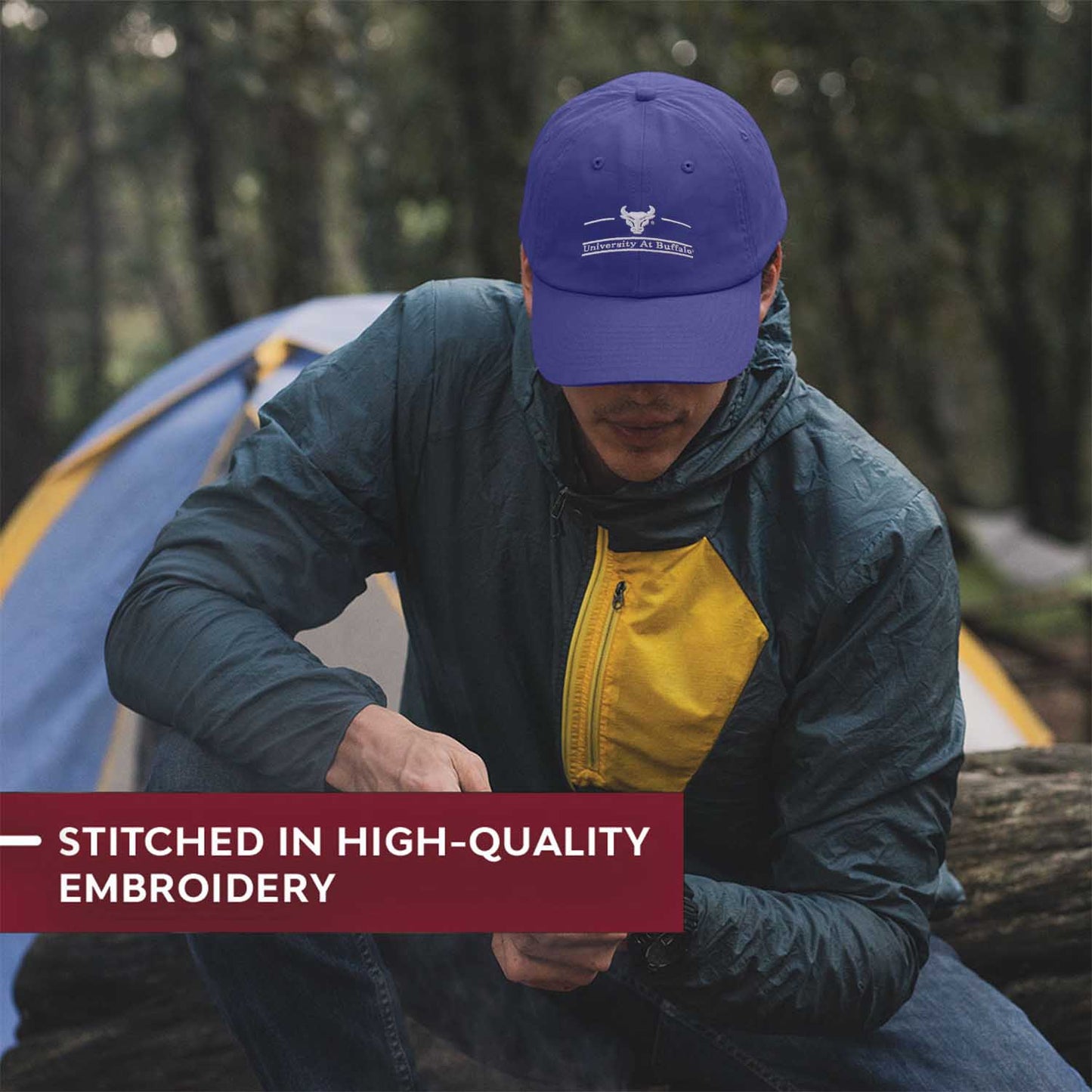 Buffalo Bulls NCAA Adult Bar Hat - Royal