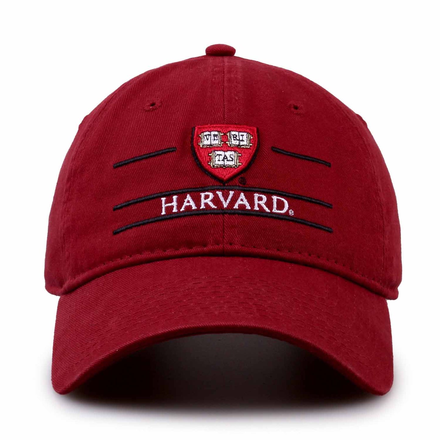 Harvard Crimson NCAA Adult Bar Hat - Cardinal
