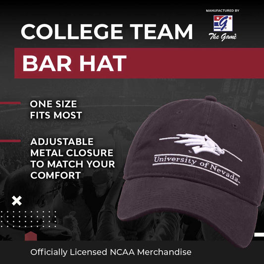 Nevada Wolf Pack NCAA Adult Bar Hat - Navy