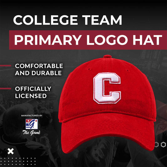 Cornell Big Red NCAA Adult Relaxed Fit Logo Hat - Red
