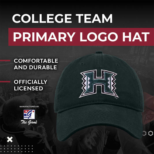 Hawaii Rainbow Warriors NCAA Adult Relaxed Fit Logo Hat - Green