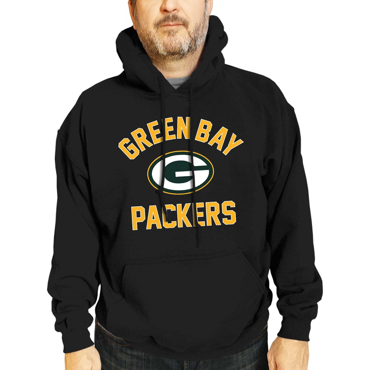 Green Bay Packers NFL Adult Gameday Hooded Sweatshirt - Black