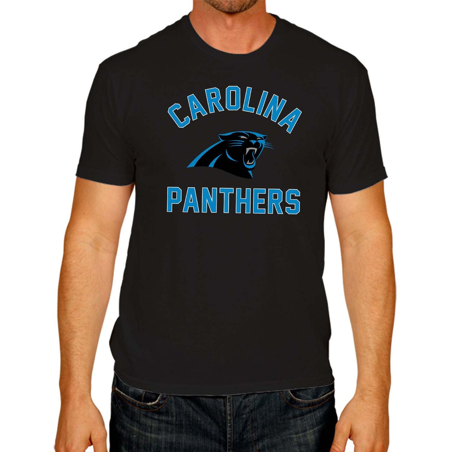 Carolina Panthers NFL Adult Gameday T-Shirt - Black