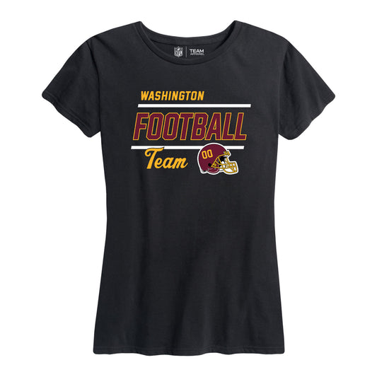 Washington Commanders NFL Gameday Women's Relaxed Fit T-shirt - Black