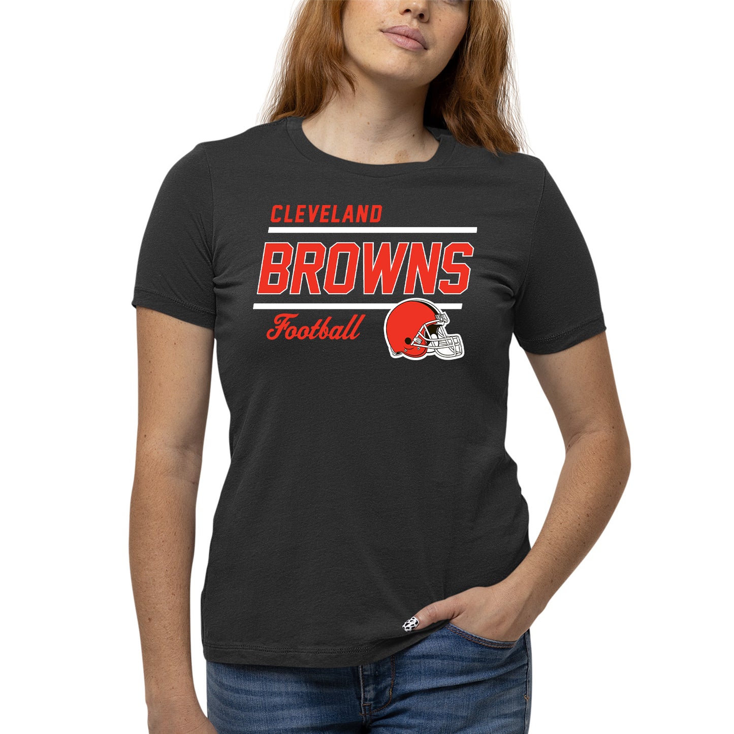 Cleveland Browns NFL Gameday Women's Relaxed Fit T-shirt - Black
