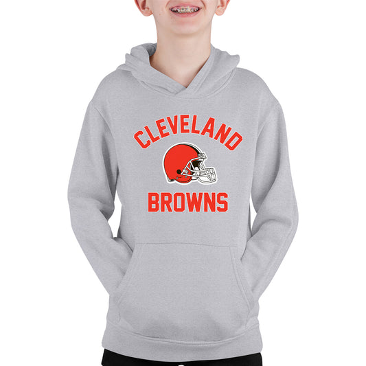Cleveland Browns NFL Youth Gameday Hooded Sweatshirt - Gray