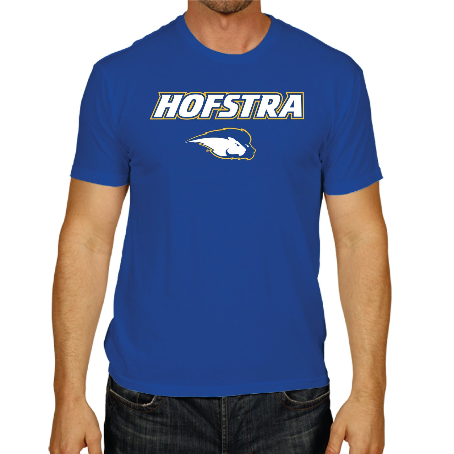 Hofstra Pride NCAA Adult Gameday Cotton T-Shirt - Royal