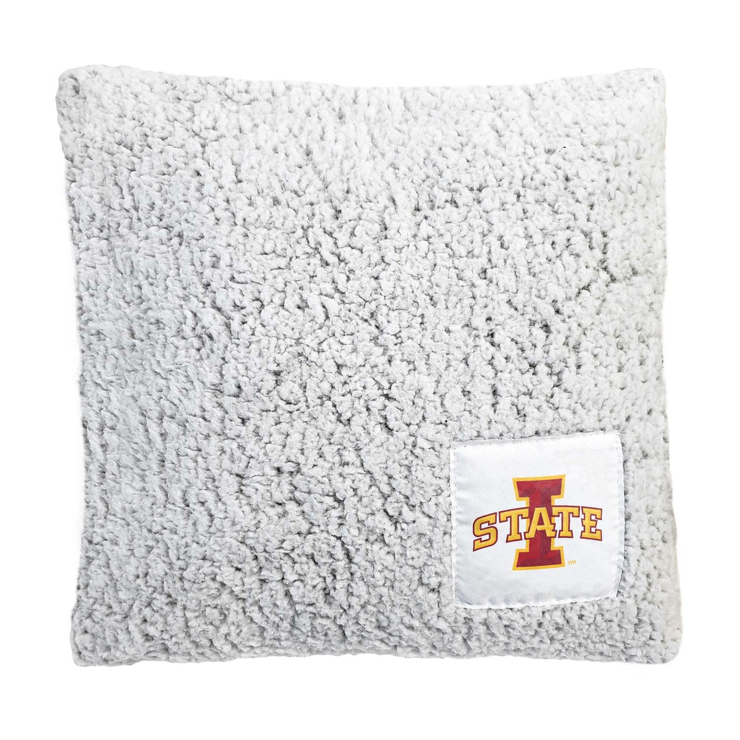 Iowa State Cyclones Two Tone Sherpa Throw Pillow - Team Color