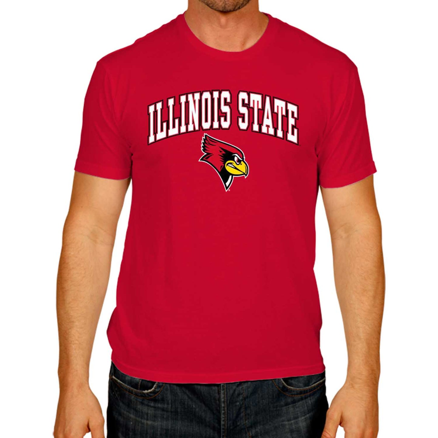 Illinois State Redbirds NCAA Adult Gameday Cotton T-Shirt - Red