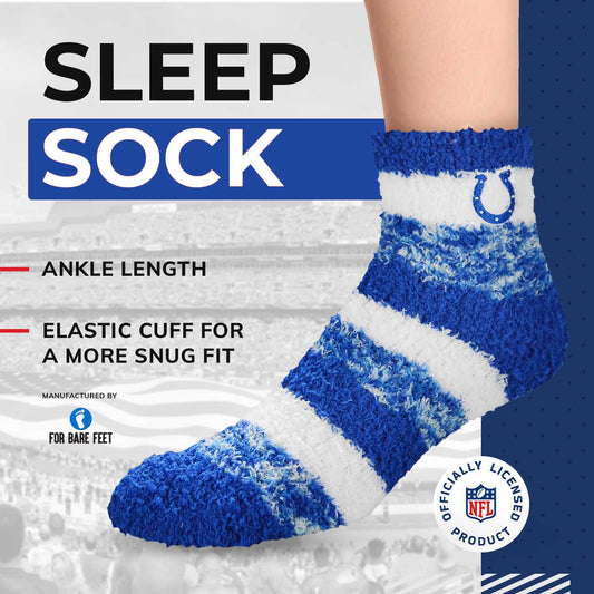 Indianapolis Colts NFL Cozy Soft Slipper Socks - Royal