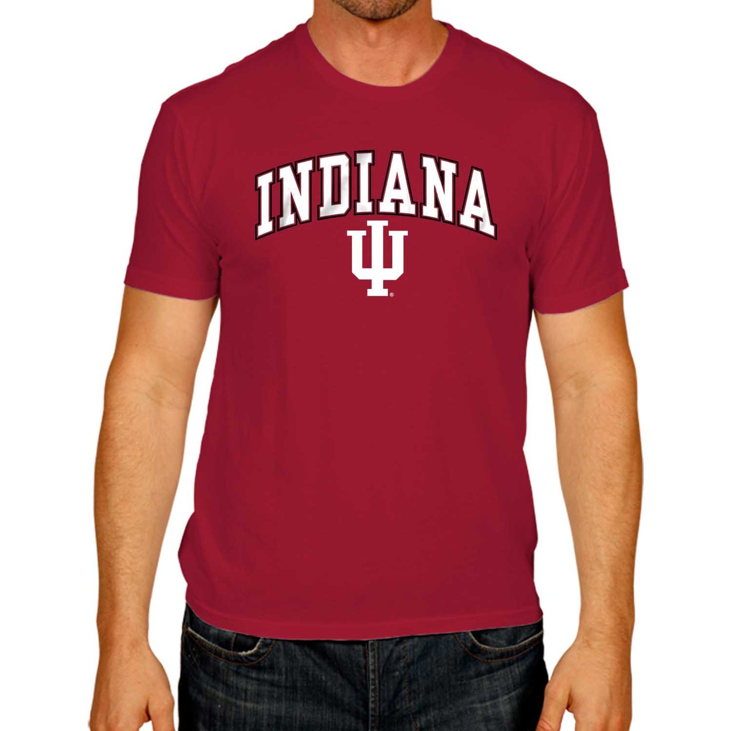 Indiana Hoosiers NCAA Adult Gameday Cotton T-Shirt - Crimson