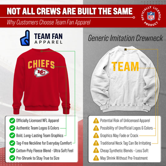 Kansas City Chiefs NFL Home Team Crew - Red