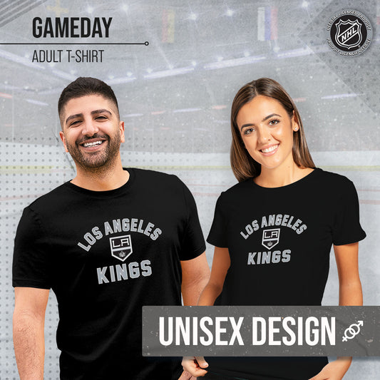 Los Angeles Kings NHL Adult Game Day Unisex T-Shirt - Black