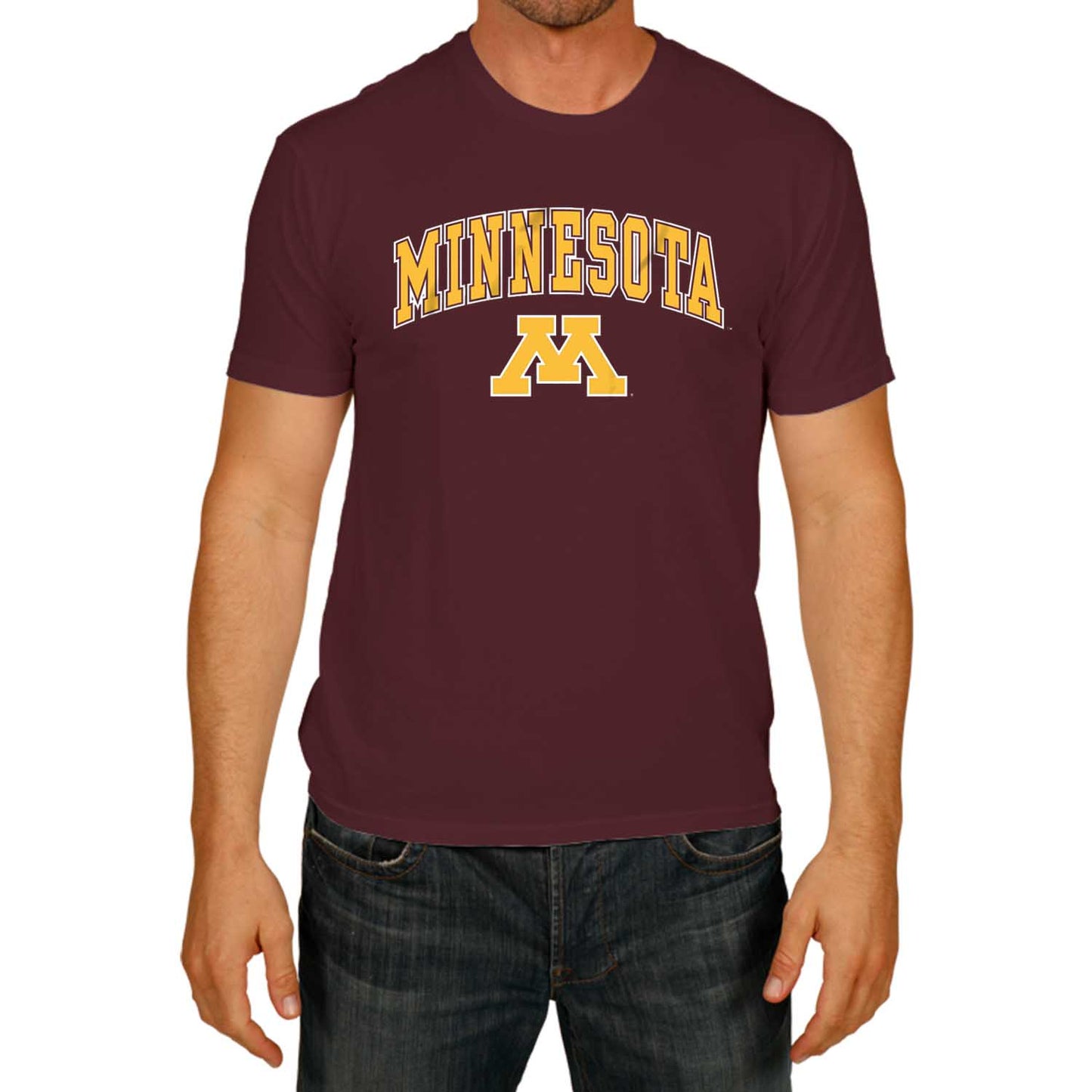 Minnesota Golden Gophers NCAA Adult Gameday Cotton T-Shirt - Maroon