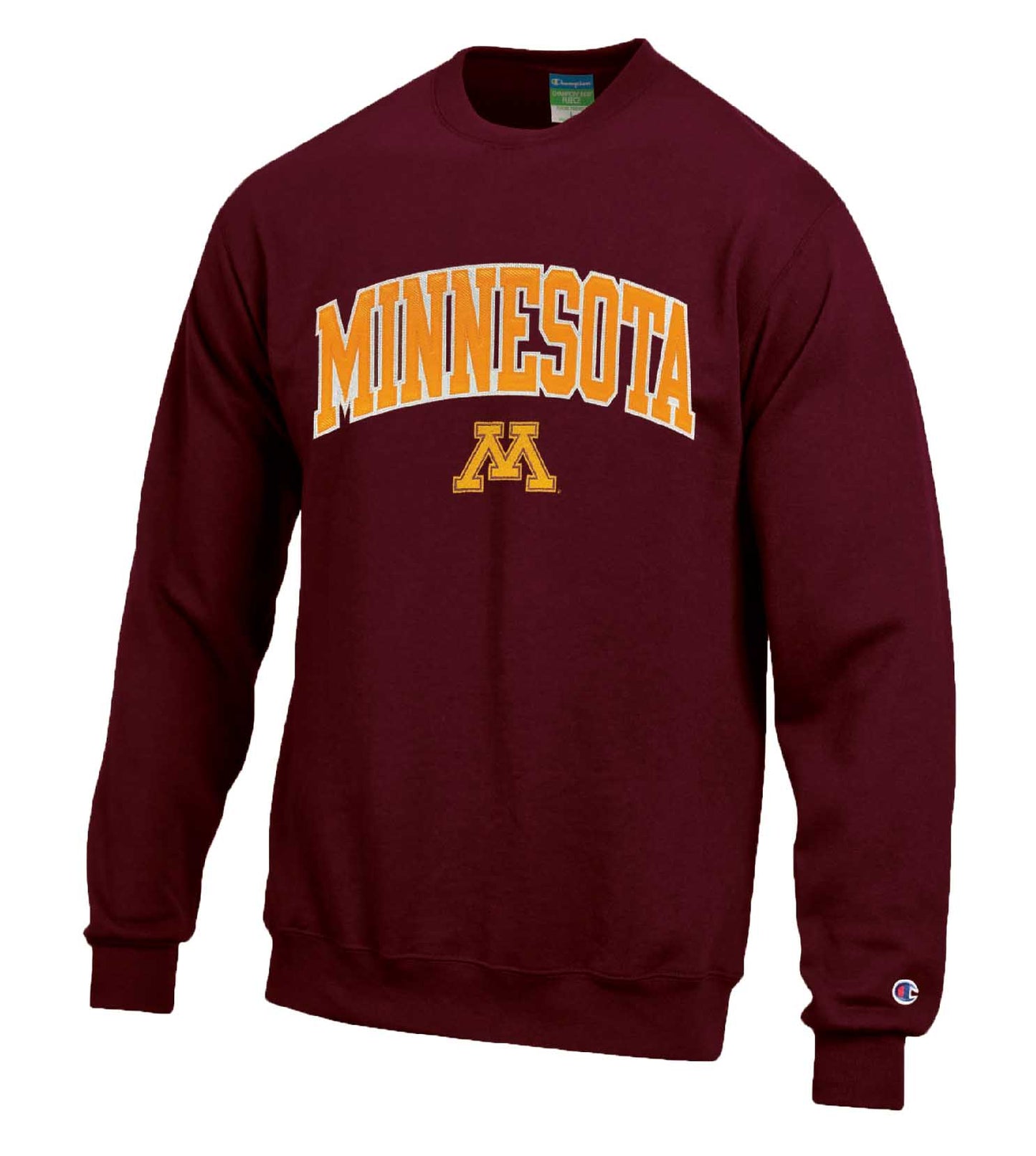 Minnesota Golden Gophers Adult Tackle Twill Crewneck - Maroon