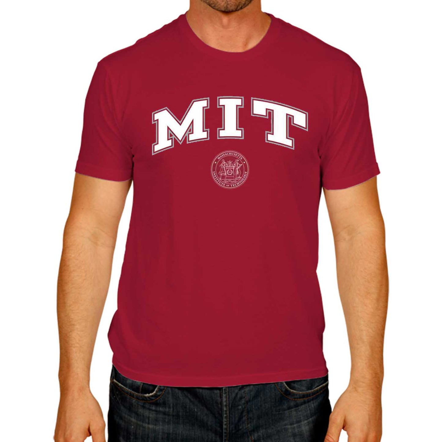 MIT Engineers NCAA Adult Gameday Cotton T-Shirt - Cardinal
