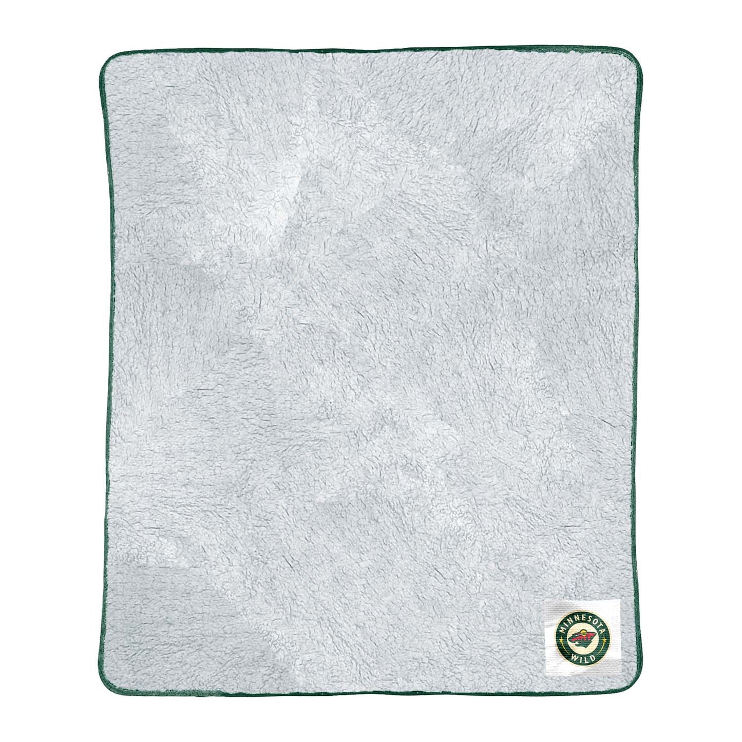 Minnesota Wild NHL Silk Touch Sherpa Throw Blanket - Green