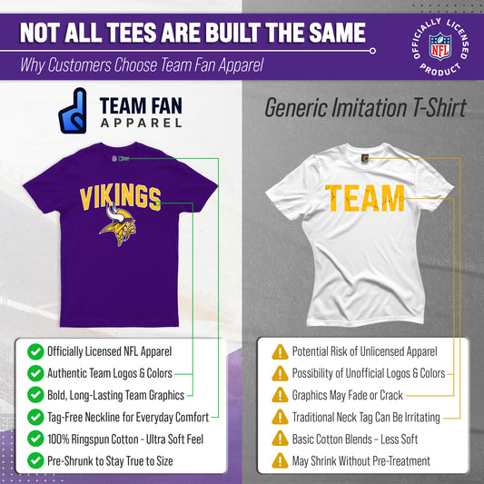 Minnesota Vikings NFL Home Team Tee - Purple