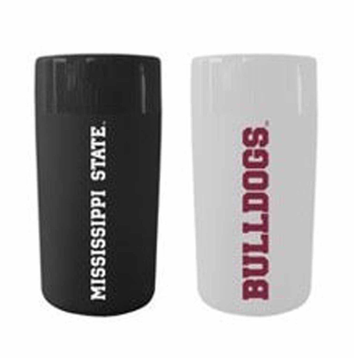 Mississippi State Bulldogs College and University 2-Pack Shot Glasses - Team Color