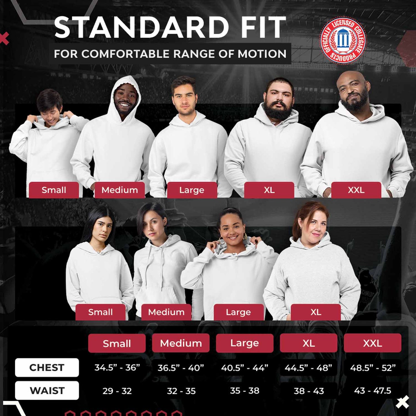 Stanford Cardinal NCAA MVP Adult Long-Sleeve Shirt - Cardinal