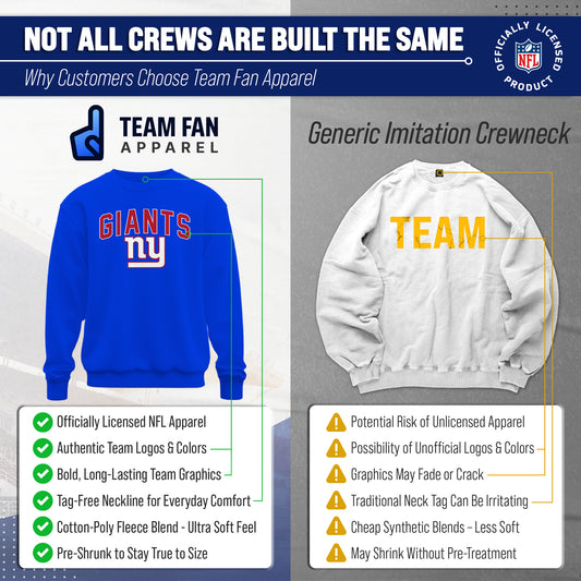 New York Giants NFL Home Team Crew - Royal