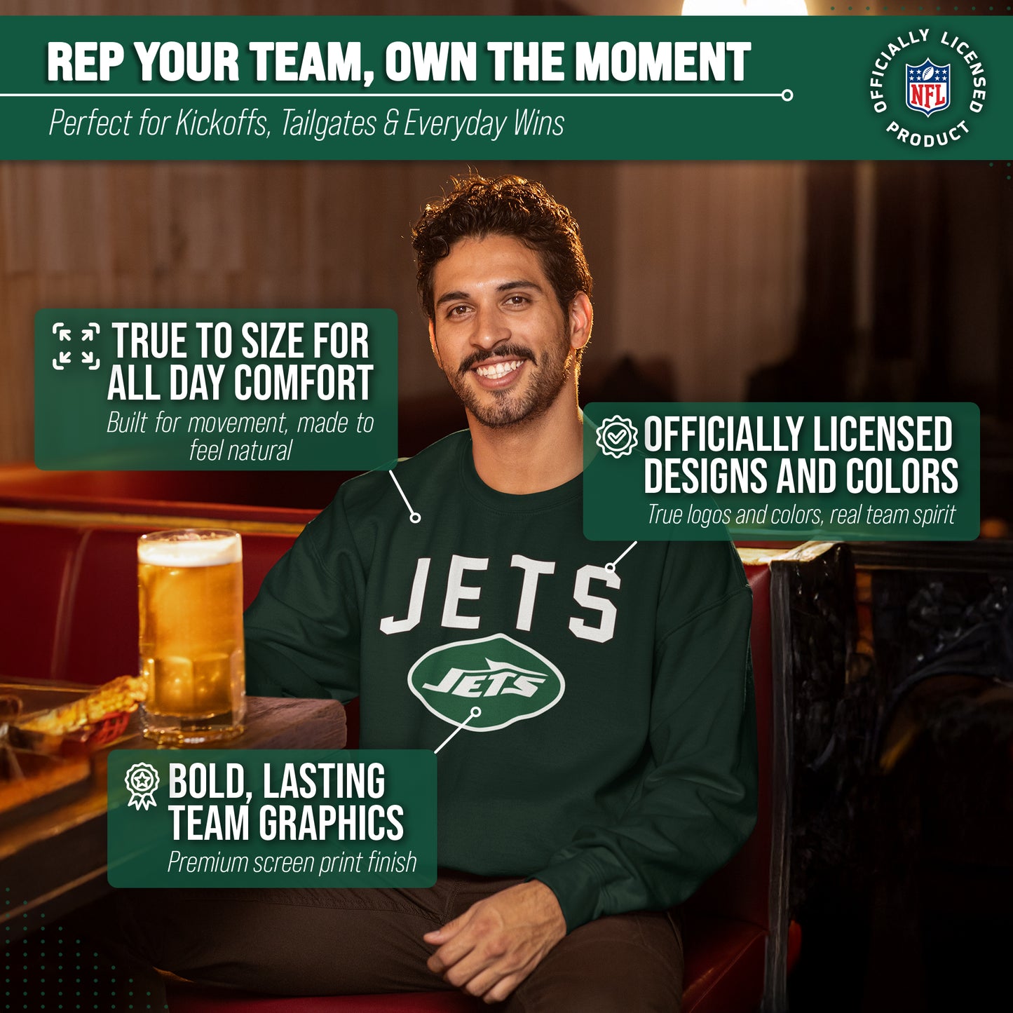 New York Jets NFL Home Team Crew - Forest Green