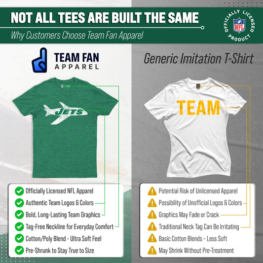 New York Jets NFL Modern Throwback T-shirt - Green