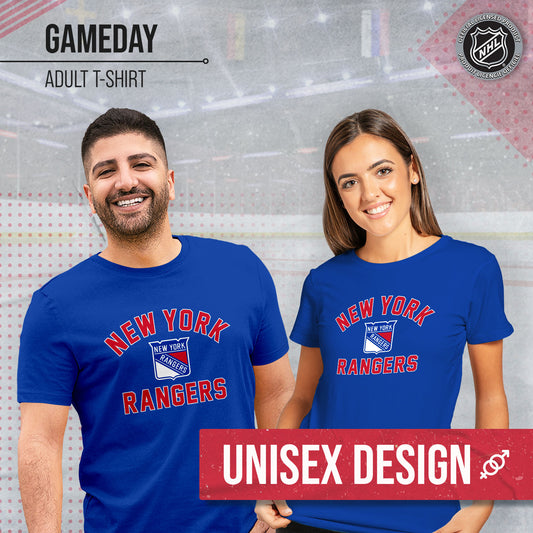 New York Rangers NHL Adult Game Day Unisex T-Shirt - Royal