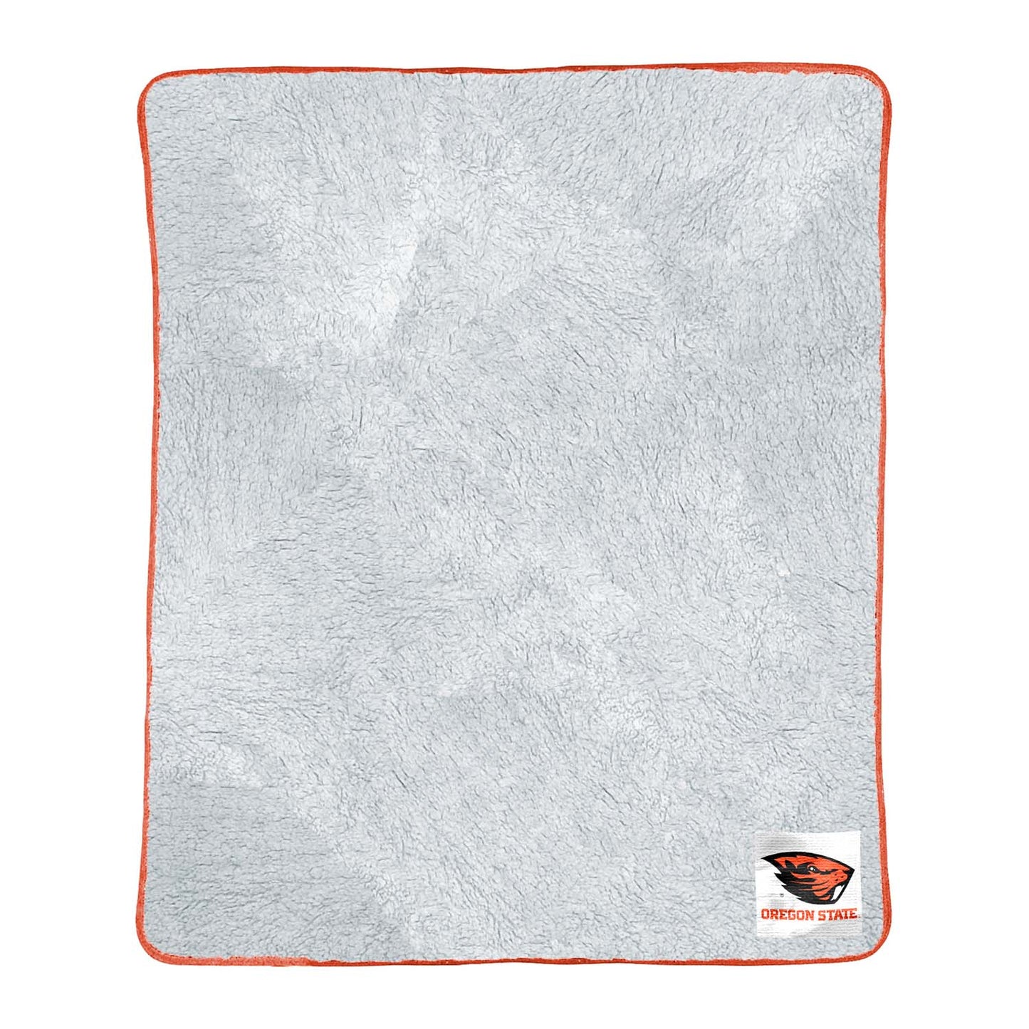 Oregon State Beavers NCAA Silk Sherpa College Throw Blanket - Texas Orange