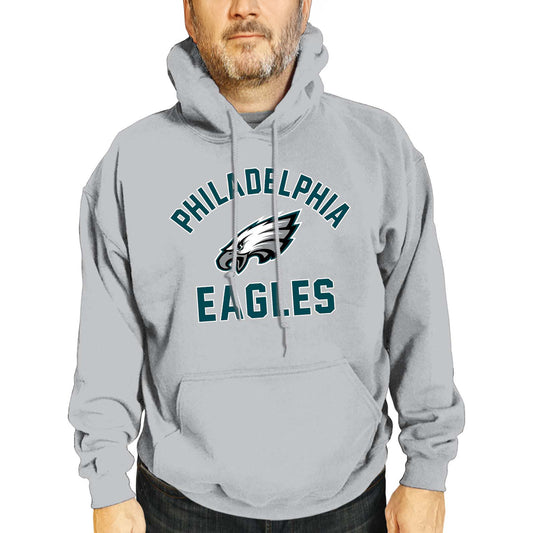 Philadelphia Eagles NFL Adult Gameday Hooded Sweatshirt - Gray