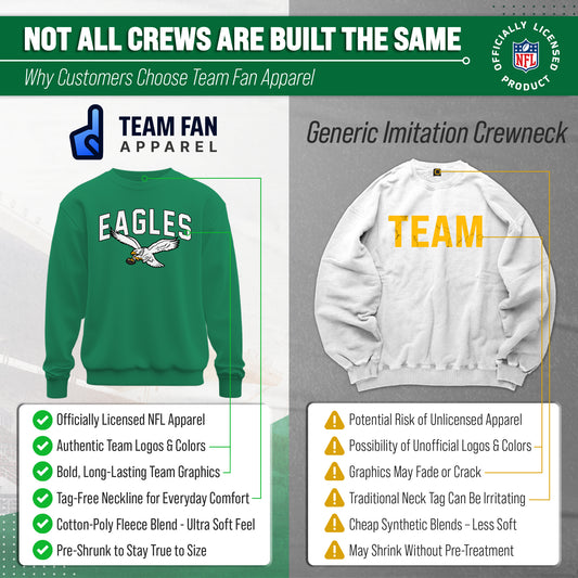 Philadelphia Eagles NFL Home Team Crew - Kelly Green
