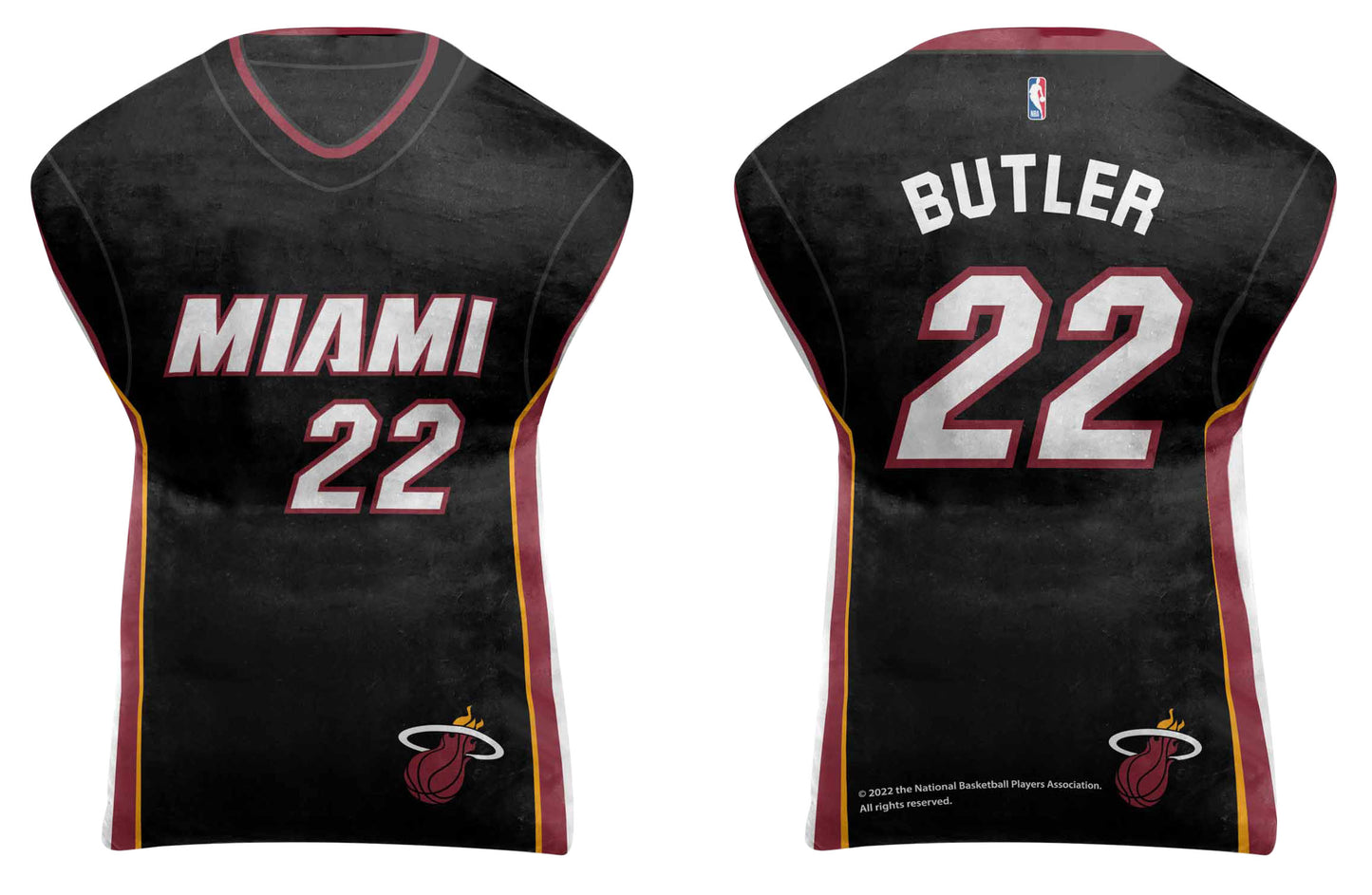 Miami Heat NBA Travel Jimmy Butler Jersey Cloud Pillow Bedding Accessories - Black