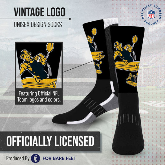 Pittsburgh Steelers NFL V Curve Socks - Team Color