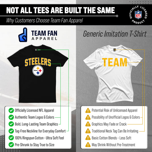 Pittsburgh Steelers NFL Home Team Tee - Black