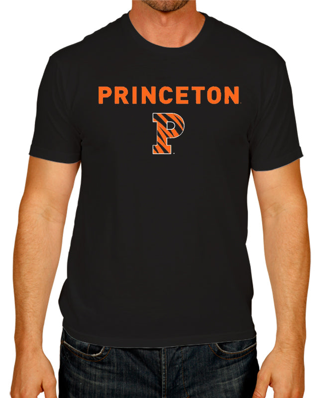 Princeton Tigers NCAA Adult Gameday Cotton T-Shirt - Black