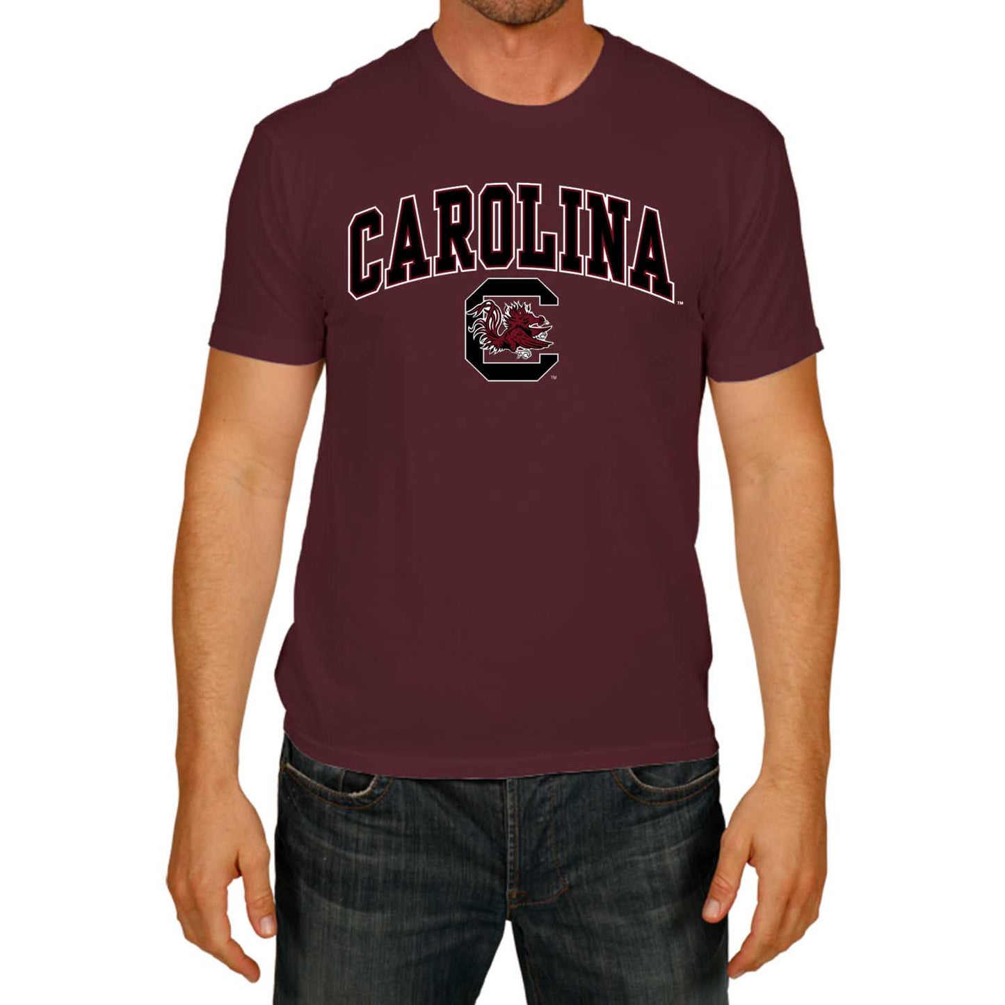 South Carolina Gamecocks NCAA Adult Gameday Cotton T-Shirt - Maroon