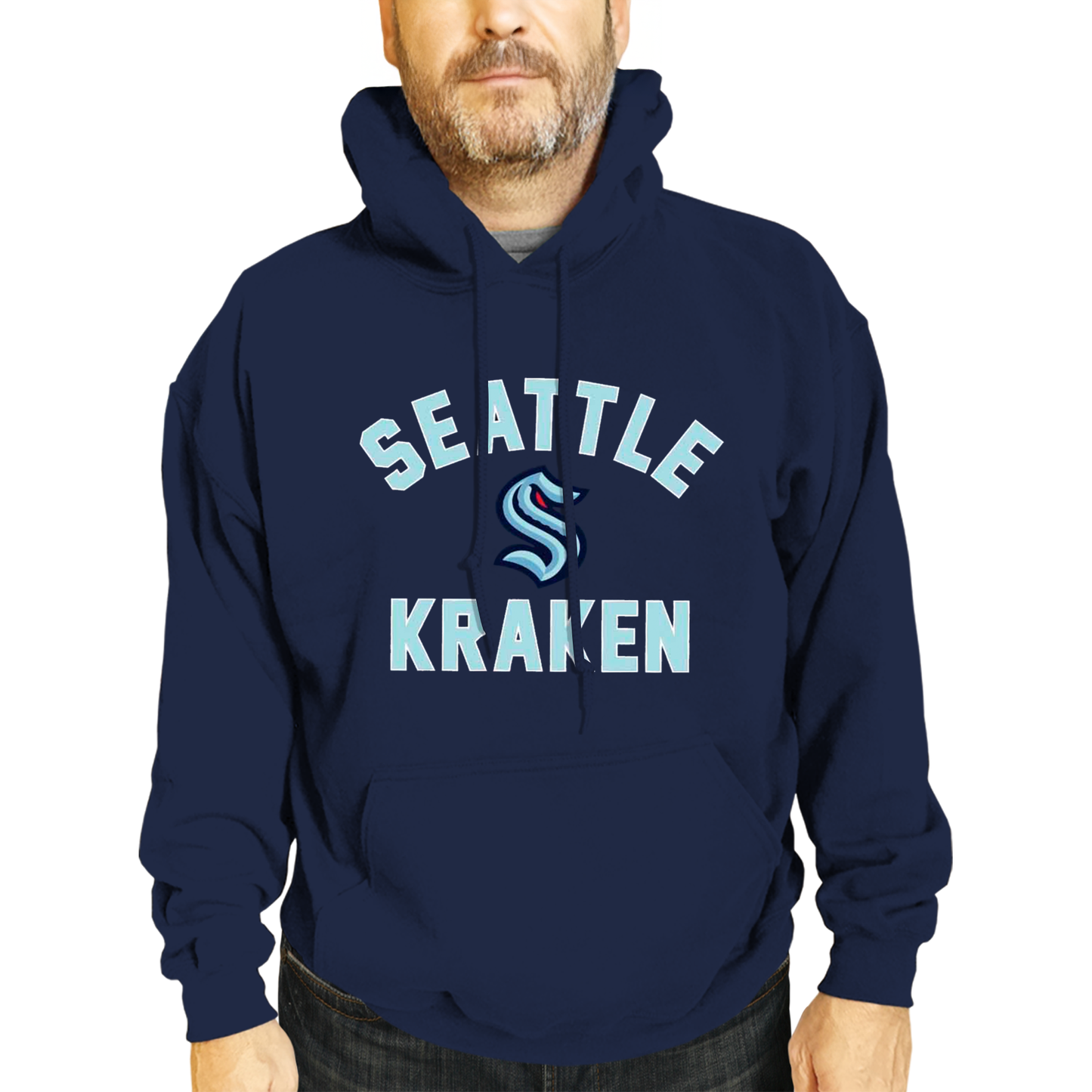 Seattle Kraken Adult NHL Gameday Hooded Sweatshirt - Navy